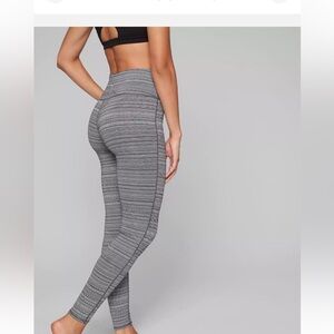 Athleta High Rise Jacquard Chaturanga Tight
